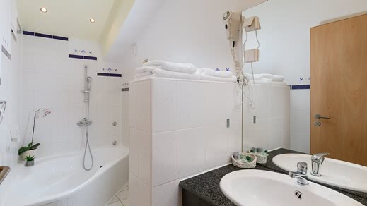 Hotelbadezimmer